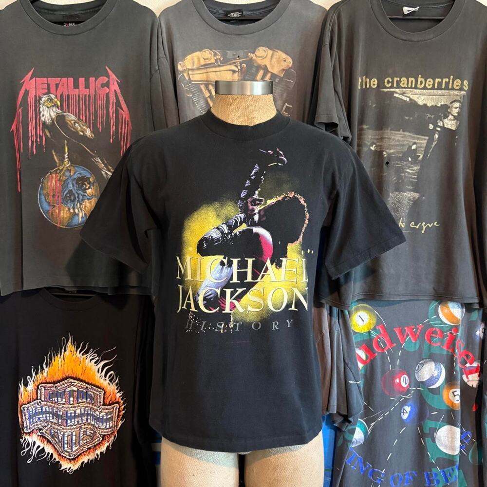 Vintage 1990s micheal jackson t shirt